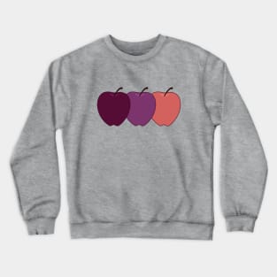 Apple in three colors Crewneck Sweatshirt